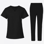 12 V&auml;rvi Unisex L&uuml;hikeste Varrukatega Farmaatsia&otilde;e &Uuml;likond Haigla Arsti T&ouml;&ouml;riided Suukaudse Hambaoperatsiooni &Uuml;likonnad Meditsiinilised Scrubs Komplektid XXL