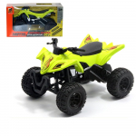 1/36 Scale Simulation Beach Quad Bike mudel, t&otilde;mmake tagasi laste m&auml;nguauto 1/36-Size:10.5*7*6.5cm roheline