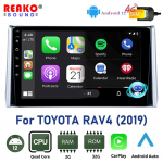 Reakosound Autoraadio Toyota RAV4 XA50 2018 - 2020 jaoks GPS-navigatsioon Carplay BT Multimeedia Videopleier Android 2 DIN 4G WIFI 2+64