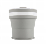 Dormini kokkupandavad silikoonist kohvikruusid, kokkupandav reisitass, BPA-vaba toiduklass, joogiveekruus, teetassid, joogin&otilde;ud, 350 ml