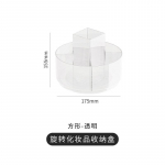 360 kraadi p&ouml;&ouml;rlev l&auml;bipaistev hoiukarp meigi kosmeetika hoiuriiul vannitoa v&auml;ljapanekuriiul nahahooldustoodete &uuml;mbris korraldaja hoidik