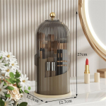 360&deg; p&ouml;&ouml;rlev meigipintsli korraldaja lauaarvuti huulepulga hoiukarp koos kaanega Tolmukindel linnupuuri kujuline &uuml;mbris kulmupliiatsihoidja