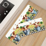 1 tk Akvarelltalu armas lehma p&auml;evalillega tr&uuml;kitud k&ouml;&ouml;gimatt Pehme paksendatud k&ouml;&ouml;gimatt Veekindel libisemiskindel &otilde;likindel p&otilde;randamatt 40*60cm