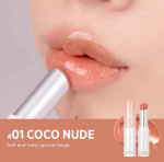 Rom&nd GLASTING MULTING BALSM, P&uuml;siv, Jumestus, Kbeauty, Korea kosmeetika, n&auml;idis #01 Coco Nude