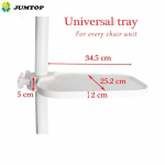 Hambaravitooli skaleerimisalus Hambaravi plastikust postikinnitusega riiul aluslaud Hambaarstitooli&uuml;ksuse tarvikud Hambaraviseadmed valge