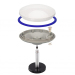 GNSS antennikesta GPS GLONASS BDS S-BAND K&otilde;rge t&auml;psusega RTK GNSS antennikesta sinine