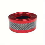 Autokleebised kriimustusvastased l&auml;vepakud kummist ribad s&uuml;sinikkiust auto l&auml;ve kaitseraua ukse serva kaitsekleebis 5cm*1m punane