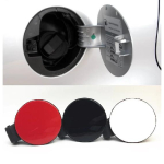 White black red Fuel Filler Flap Tank Cover For Polo 6R 2010-2018 6RD809857D 6R0809857D 6R0 809 857 D 6R0809857 valge