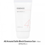 MISSHA All Around Safe Block Essence Sun 50ml (SPF45) 1 PCS