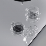 4 tk Laste turvalisuse kaitse pliidi kaitse kate gaasipliidi kate laste k&ouml;&ouml;gi ohutus beebi turvalukk heleroheline v&auml;rv