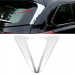 Kroomitud tagaakna k&uuml;lgspoileri tiivakatte trimmid Toyota Highlanderi 2014-2019 jaoks