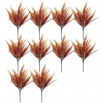 10 tk kunstlik s&otilde;najala oks UV-kindel realistlik korduvkasutatav plastik kunstrohelised taimed kodu siseruumides &otilde;ues aia haljastuskaunistused