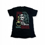 Koszulka T-shirt męski okrągły dekolt SPENCER'S nadruk M