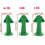 3tk/6tk tihendust&ouml;&ouml;riistade komplekt, tihendusotsiku aplikaator silikoonist tihendust&ouml;&ouml;riistad, hermeetiku otsik tihendusepoksiidkolvi otsiku tarvikud vannitoa jaoks roheline