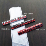 Autokleebis GT AWD h&uuml;briiddiisel SS Turbo logo embleemi m&auml;rgi kleebised jaoks Mazda Skoda Ford Volvo GT punane/h&otilde;be