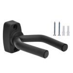 1 tk kitarri seinakinnitusriide, must kitarri riidepuu seinakonks igas suuruses kitarridele bassmandoliin must