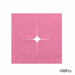 100 tk Fashion &uuml;hekordselt kasutatav kokkupandav n&auml;opadi SquareTowel lausriidest ilusalong