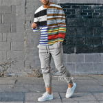 S&uuml;gis Meeste Spordidressid Vabaaja Pikkade Varrukatega T-s&auml;rk P&uuml;ksid Komplektid 2 tk Vintage Jooksu&uuml;likonnad Meeste Riided Jooksup&uuml;ksid R&otilde;ivad S