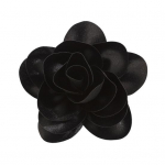 Yousheng Naiste Korsage Pross Kangas Lillekujuline Libisemisvastane &Uuml;likond Mantel krae M&uuml;ts Sall Kleit Kaunistus Riided Pin Ball Peo R&otilde;ivad Ehted must