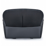 Auto keskmise istme hoiukott &ndash; rippuv kott koekasti jaoks, keskjuhtimiskarp must