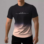 Pluss-suuruses meeste T-s&auml;rgid 3D-prinditud T-s&auml;rgid meeste lihtsa gradiendiga moesuundadega l&uuml;hikeste varrukatega T-s&auml;rgid vabaaja suver&otilde;ivad S