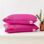 Kuumsulav padi, terve puuvillane pestud padja s&uuml;damik, k&otilde;rgelastne kolmem&otilde;&otilde;tmeline vormiv t&auml;iskasvanute padi 48*74