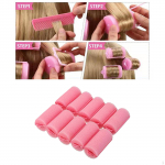 10x Juukserullid Lokirullid Stiilitarvikud Professionaalne Meigivahend Keeratavad Klambrid Naistele