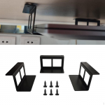under Desk Laptop Mount Brackets Stand Set Holder Table Home Office Use,Heavy S