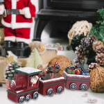 J&otilde;ulurongi dekoratsioon Figuur Lauakaunistus Kuju K&auml;sit&ouml;&ouml;, Armas j&otilde;ulukink festivaliks