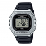 Casio Standardne digitaalne vaigust rihmaga kvarts W-218HM-7AV meeste k&auml;ekell must