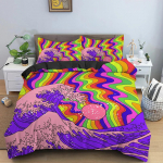 M&auml;nguasjaprindiga voodipesukomplekt Dot Ehitusklotsid Lohjakate Laste Poiste Voodikate V&auml;rvikad tellised M&auml;ng Voodipesu Tekikottide komplekt 140x210cm 2pcs