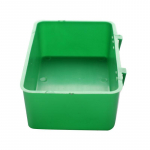 Multifunktsionaalne Creative Green Food Tray Parrot Bathb Animal Cage Du&scaron;ikast