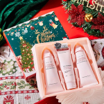 Metsmaasika niisutav j&otilde;ulukinkekarp k&auml;tekreem kehakreem n&auml;opuhastusvahend kombineeritud Korea nahahoolduskomplektid Tooted