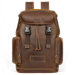 Crazy Horse Ehtsast Nahast Meeste &Otilde;lakott Suure Mahutavusega Meeste Reisiseljakott Multifunktsionaalne Pealiskiht Lehma Nahast &Otilde;lakott kohv