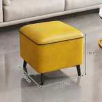 Taburet Kodu Kerge Luksus Madalad Taburetid Ukseava Kingad Vahetus Taburetid Ruudutaburet Elutoa Diivan K&uuml;lgpink Nahast Ottomani Pouf