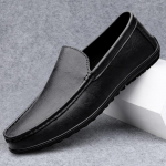Mood Itaalia Meeste K&auml;sitsi Valmistatud Loaferid Ehtsast Nahast Ametlikud Vabaaja Kingad Meeste Kvaliteetsed S&otilde;idukingad Mugavad Meeste Slip-on Baleriinad 37