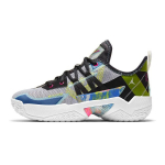 Air Jordan One Take 2 GS H&otilde;behall Aurora Roheline Laste tossud Must Fireberry CZ0840-003 36