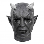 Halloweeni Cosplay Deemoni kuradi mask Deemoni sarvemask kuradi lateksmask Peakatted Monster Mask Halloweeni t&auml;iskasvanute cosplay kost&uuml;&uuml;mide rekvisiidid must