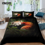 Pesukaru tekikott Armas loomateemaline voodipesukomplekt Nature Owl lohukott Wildlife Style King Size pol&uuml;estrist tekikate AU Single(140x210cm)