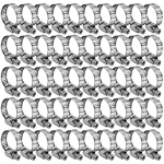 50 tk roostevabast terasest 6 mm kuni 12 mm vooliku toru klambrid, klambrid, kinnitus one-size h&otilde;be