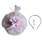 Sulev&otilde;rgust dekoratiivne silindrim&uuml;ts Peapael Peojuukseaksessuaarid Naiste Lillekaunistused Punkttr&uuml;kiga peakate must