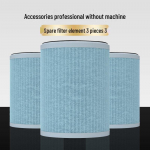 Intelligentne sise&otilde;hu puhastaja: Negatiivsete ioonide tehnoloogia formaldeh&uuml;&uuml;di ja suitsu eemaldamiseks Activated carbon HEPA filter