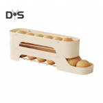 Munade hoiukarbiga k&uuml;lmkapi korraldaja, suure mahutavusega 4 tasandit ruumis&auml;&auml;stlik automaatne rullimisk&uuml;lmik munade korraldaja munajaotur Dual Layer roheline