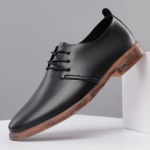 Moodsad Klassikalised Mustad Meeste Kevadised Litsitavad Vabaaja Nahast Kingad T&auml;iesti Uued Meeste Nahast Mugavad Oxfordi Talla Nahast Kingad 45 black