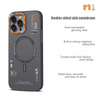 Mati Magnetiline Macsafe Telefonikate IPhone 12 13 14 15 16 Pro Max 15Pro 16Pro 16ProMax jaoks Magsafe Luksuslik Metallist Objektiiviraami Kate For iPhone 12 must