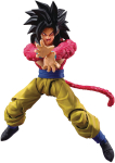 TAMASHII NATIONS Dragon Ball Z Super Saiyan 4 Son Goku umbes 150 mm v&auml;rvitud liigutatav figuur S.H.Figuarts PVC&ABS black