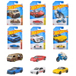 Hot Wheelsi p&otilde;hiautode valik 36 autot, kasti m&uuml;&uuml;k, s&otilde;iduk, m&auml;nguasja miniauto, 3 aastat vana ja vanem Multi 98PA-C4982 blue