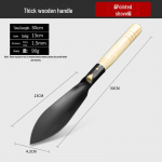 Mangaanterasest aianduslabidas: Ideaalne mulla kobestamiseks, k&ouml;&ouml;giviljade ja lillede istutamiseks ning koduseks aiat&ouml;&ouml;ks pointed shovel