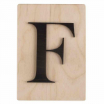 Objet d&eacute;coratif - Non sp&eacute;cifi&eacute; - Lettres en bois - 14,9 x 10,5 cm - Style contemporain - Int&eacute;rieur