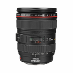 Canon EF 24-105mm f4L IS USM suumobjektiiv must